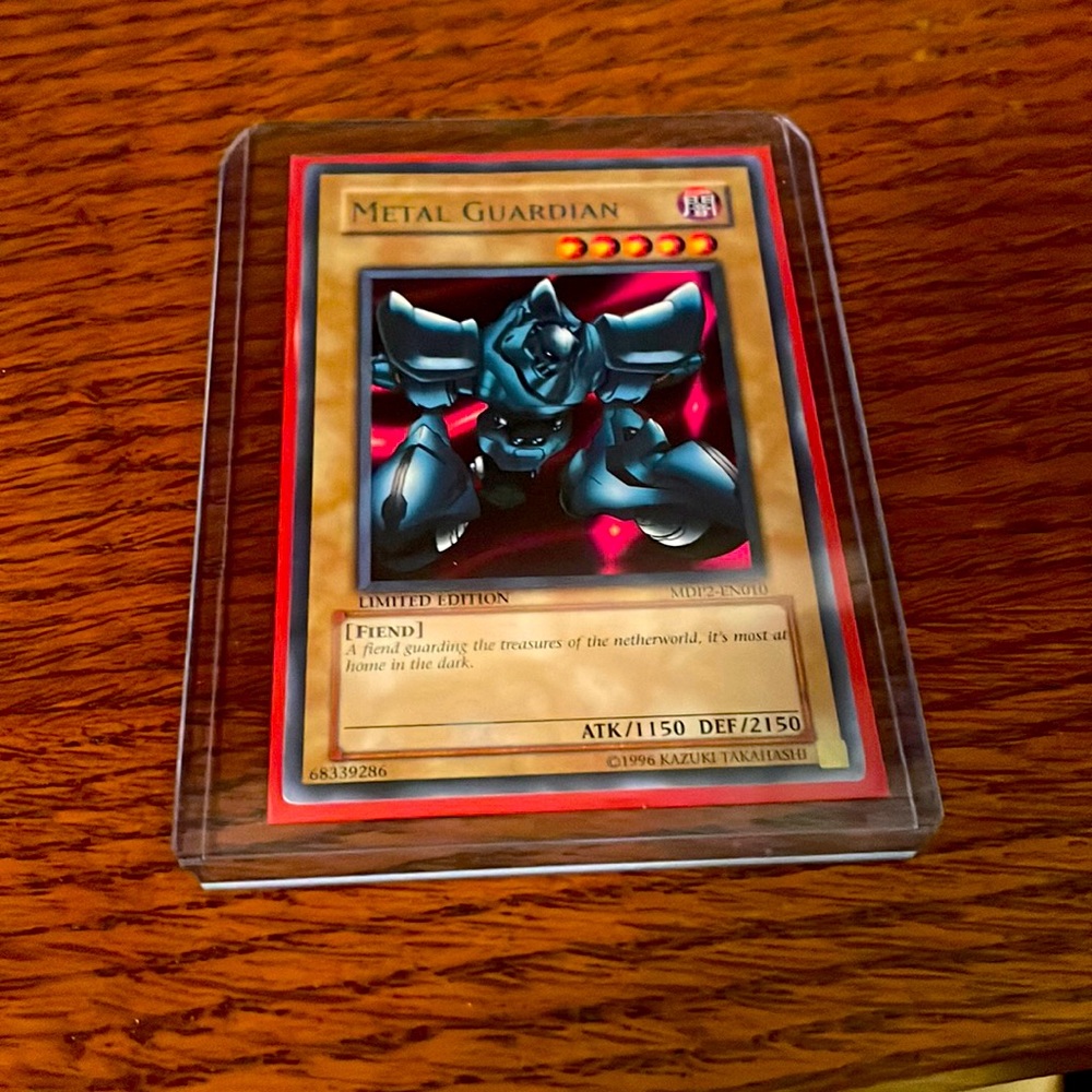 Yu-Gi-Oh McDonald’s Promo Series 2 Metal Guardian